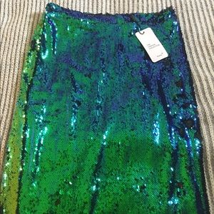 Mermaid Sequence Skirt Hancy